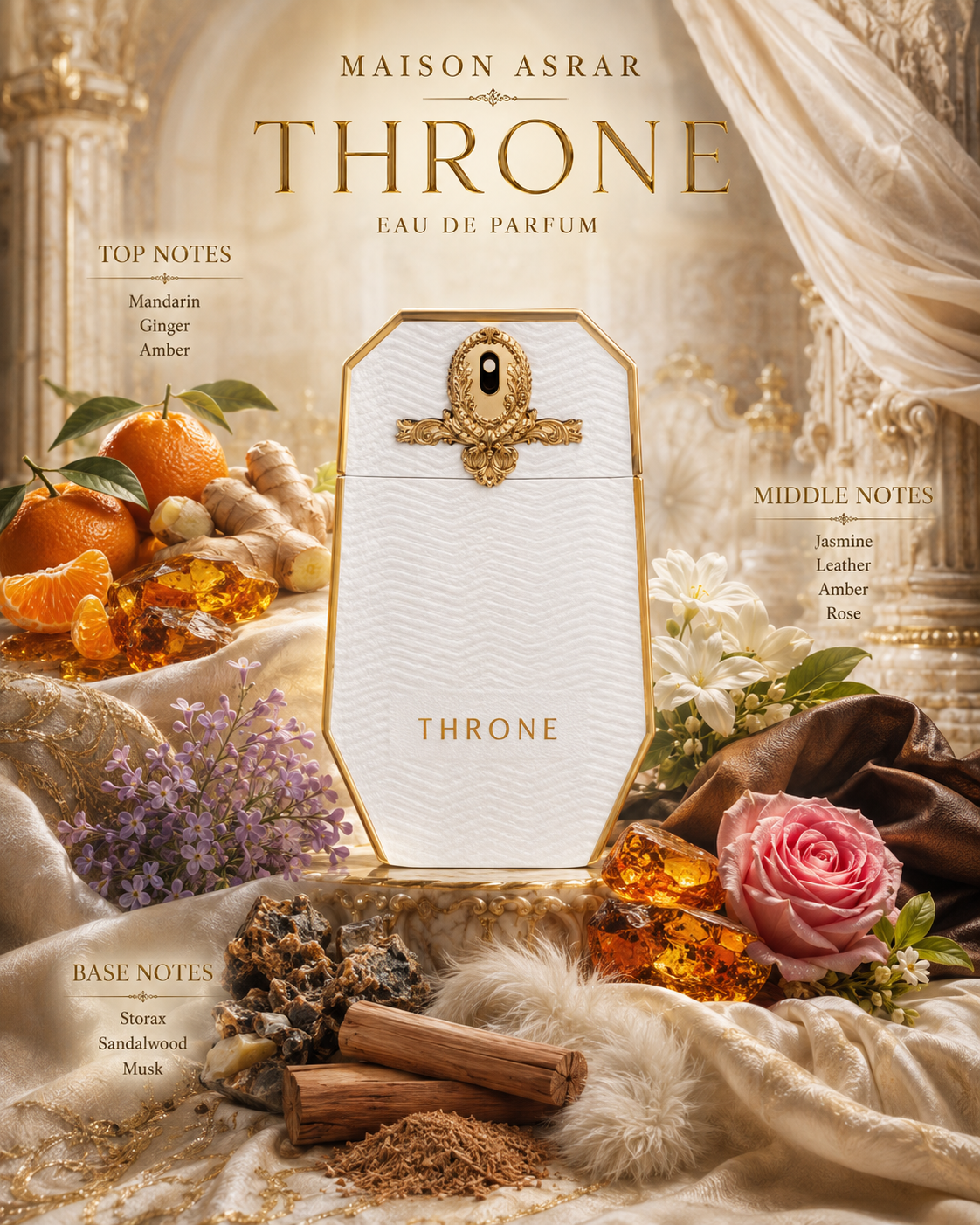 Maison Asrar — Throne