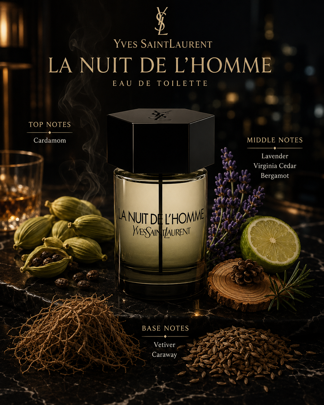 YSL — La Nuit de L’Homme