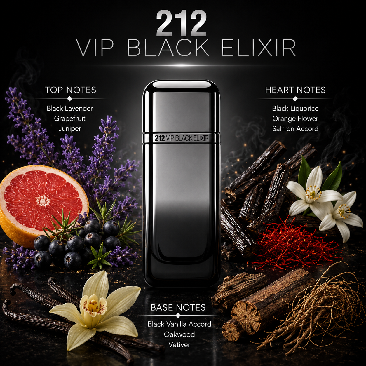 Carolina Herrera — 212 VIP Black Elixir